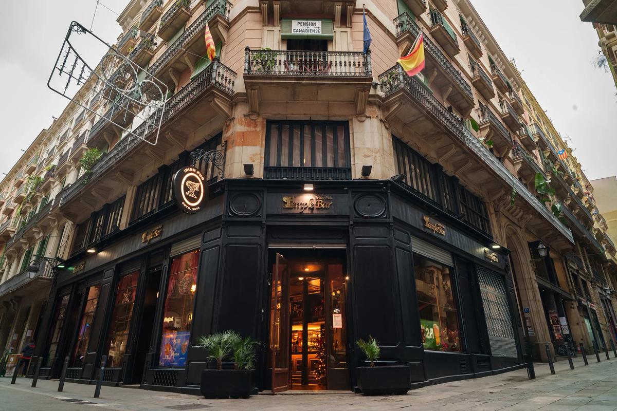 Pub in the Gothic Quarter: Temple Bar Avinyó